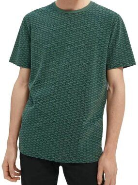 SCOTCH & SODA Patterned Stretch Tee-Shirt